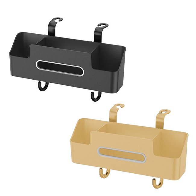 【ENNE】汽車椅背收納盒掛袋/掛鈎杯架/多功能儲物盒
