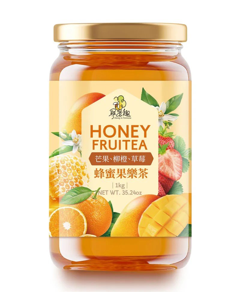 《蜂蜜果樂茶》100%純蜂蜜基底果肉水果茶 飲料/冰品/點心/烹飪 各式調味 手搖飲 剉冰 雪花冰 果醬