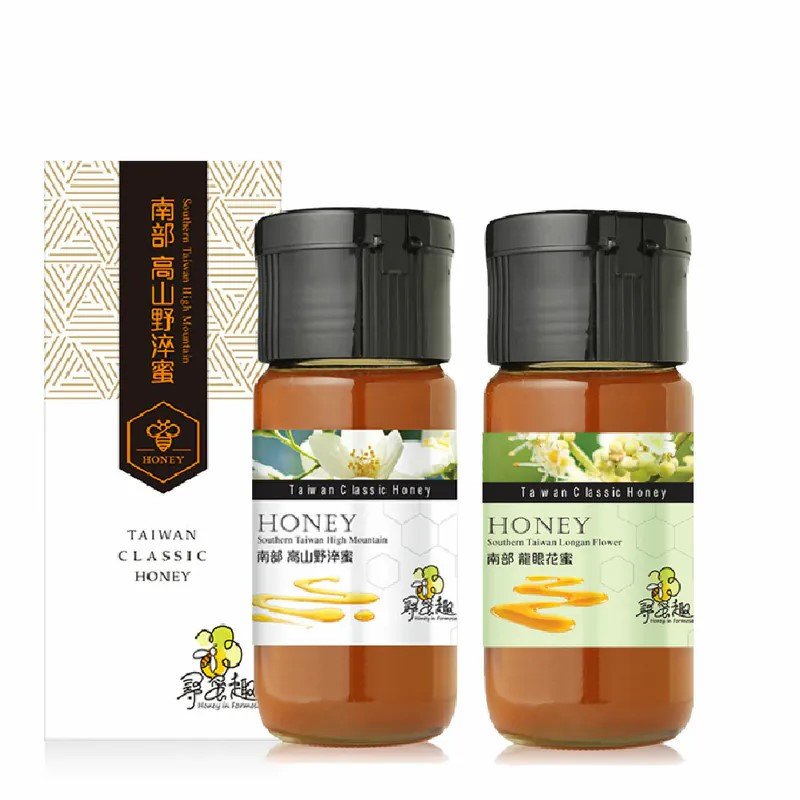 《精選組合》頂級台灣蜂蜜700g二入禮盒組