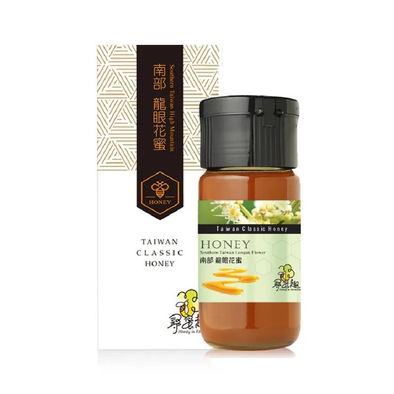 台灣南部-龍眼蜂蜜(700g玻璃罐盒裝)