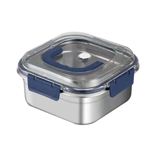 【ENNE】加厚不鏽鋼手提密封保鮮盒